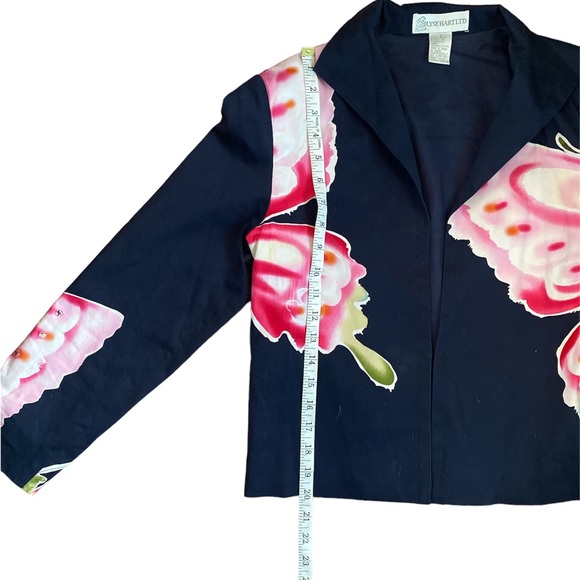 Elyse Hart LTD Vintage Butterfly Blazer - Picture 2 of 8